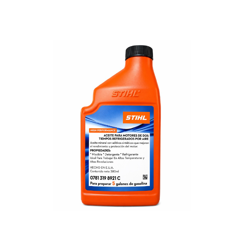 Aceite para motores 2 tiempos 12.8 oz