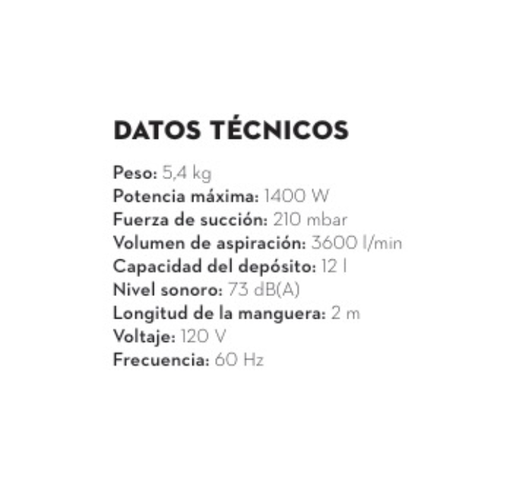 Aspiradora SE 33 Eléctrica